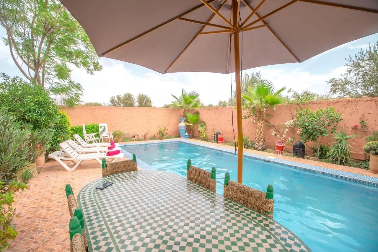 Villa En Pleine Campagne Avec Vue Sur L'Atlas Marrakesch