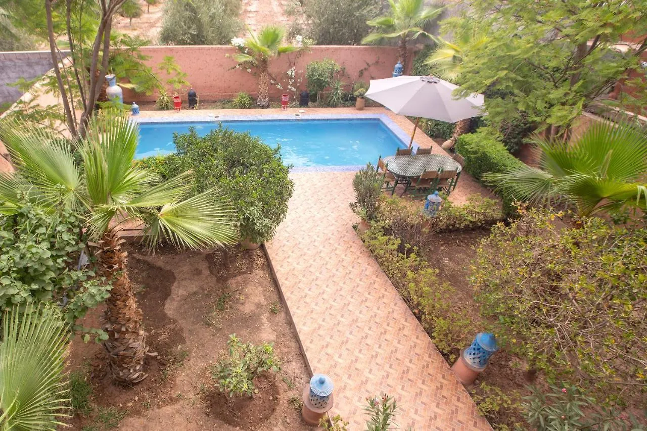 Villa En Pleine Campagne Avec Vue Sur L'Atlas Marrakesch Marokko