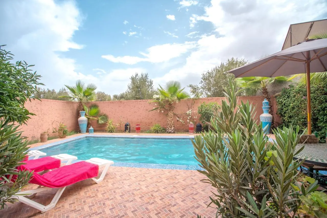 Villa En Pleine Campagne Avec Vue Sur L'Atlas Marrakesch